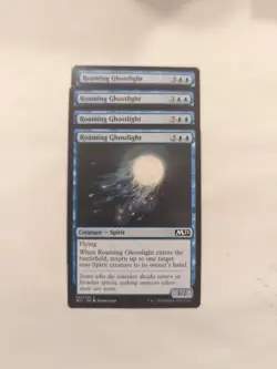 (4) Roaming Ghostlight *PLAYSET* Core Set 2021 Regular NM MTG - Image 1