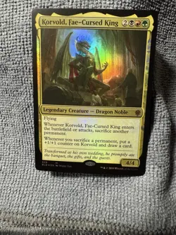 MtG Korvold Fae-Cursed King Foil - Image 1