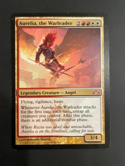 Aurelia, the Warleader - LP - Gatecrash Mtg - Image 1
