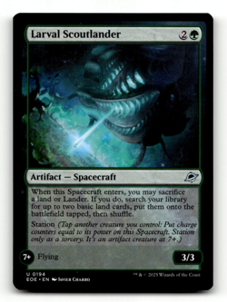 MTG - Larval Scoutlander #194 - Edge of Eternities - Image 1