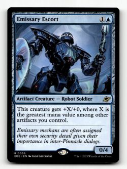 MTG - Emissary Escort #56 - Edge of Eternities - Image 1
