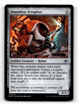 MTG - Dauntless Scrapbot #237 - Edge of Eternities - Image 1