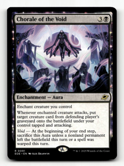MTG - Chorale of the Void #91 - Edge of Eternities - Image 1