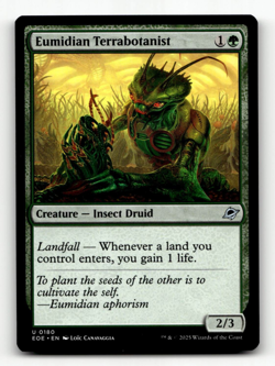 MTG - Eumidian Terrabotanist #180 - Edge of Eternities - Image 1
