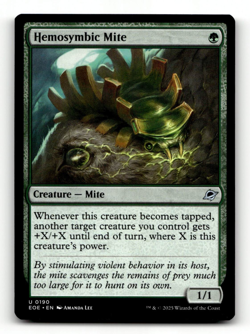 MTG - Hemosymbic Mite #190 - Edge of Eternities - Image 1