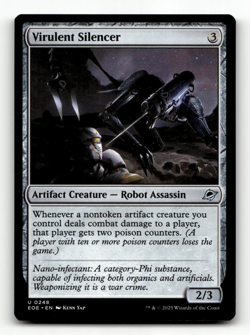 MTG - Virulent Silencer #248 - Edge of Eternities - Image 1