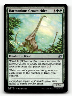 MTG - Harmonious Grovestrider #189 - Edge of Eternities - Image 1