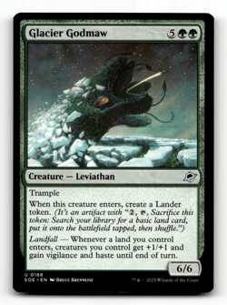 MTG - Glacier Godmaw #188 - Edge of Eternities - Image 1
