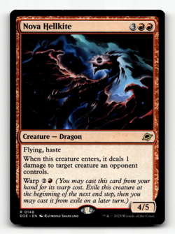 MTG - Nova Hellkite #148 - Edge of Eternities - Image 1