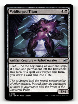 MTG - Voidforged Titan #125 - Edge of Eternities - Image 1