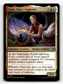 MTG - Sami, Ship's Engineer #225 - Edge of Eternities - Image 1