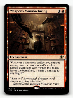 MTG - Weapons Manufacturing #168 - Edge of Eternities - Image 1