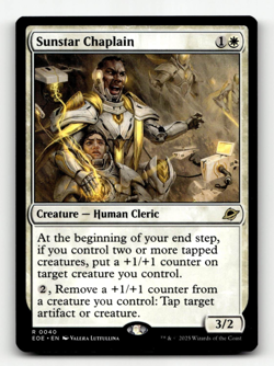 MTG - Sunstar Chaplain #40 - Edge of Eternities - Image 1