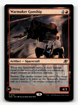 MTG - Warmaker Gunship #167 - Edge of Eternities - Image 1