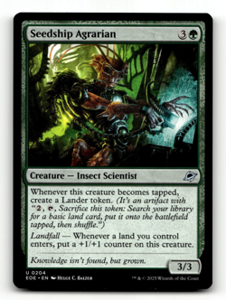 MTG - Seedship Agrarian #204 - Edge of Eternities - Image 1
