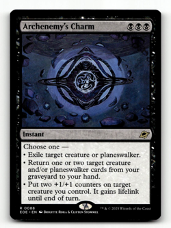 MTG - Archenemy's Charm #88 - Edge of Eternities - Image 1