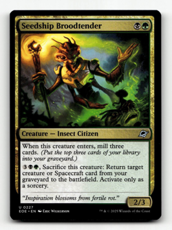 MTG - Seedship Broodtender #227 - Edge of Eternities - Image 1