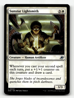MTG - Sunstar Lightsmith #42 - Edge of Eternities - Image 1