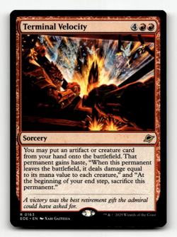 MTG - Terminal Velocity #163 - Edge of Eternities - Image 1