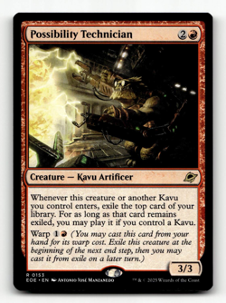 MTG - Possibility Technician #153 - Edge of Eternities - Image 1