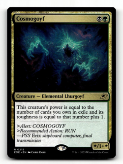 MTG - Cosmogoyf #215 - Edge of Eternities - Image 1