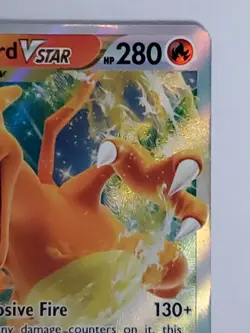 2022 Pokemon SWSH Brilliant Stars Charizard VSTAR Ultra Rare 018/172 #018 - Image 4