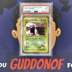 PSA 9 MINT 1999 Pokemon Japanese Gym 2 KOGA'S GRIMER #88 VINTAGE HTF - Image 1