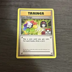 Gym Badge (Erika) - XY206 - 2017 Pokemon League Exclusive - Image 1