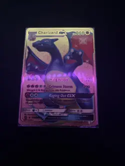 Charizard GX Premium Gold Foil Fan Art Textured Collector Pokemon SV49 SV94 - Image 1