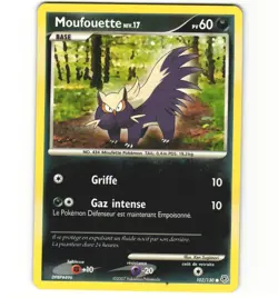 Pokemon French Stunky 102/130 Diamond and Pearl HP Non-holo Card - Image 1