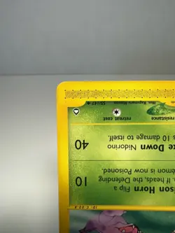 Nidorino 55/147 Aquapolis Pokemon Card Regular Uncommon Near Mint NM / LP + - Image 5