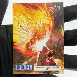 Marvel Card Avengers vs X-Men CC14 Holo Allegiance Upper Deck [NM] - Image 2