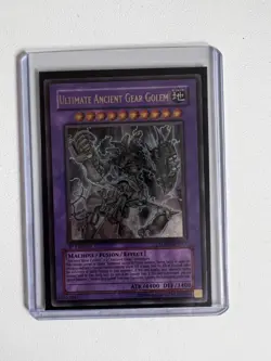 Yugioh Ultimate Ancient Gear Golem LODT-EN043 Ultimate Rare 1st Edition - Image 1