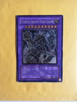 Yugioh Ultimate Ancient Gear Golem LODT-EN043 Ultimate Rare 1st Edition - Image 2