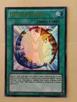 MIRACLE FUSION-YUGIOH-UNLIMITED ULTRA RARE-LCGX-EN078 - Image 1