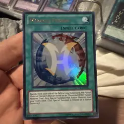 Miracle Fusion LCGX-EN078 Ultra Rare Unlimited Yu-Gi-Oh Card Near Mint Condition - Image 1