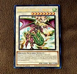Yu-Gi-Oh Dragunity Knight - Barcha HAC1-EN165 Ultra Rare 1st Edition - Image 1