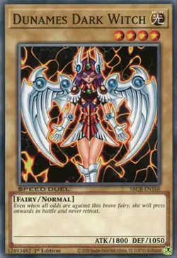 x3 Dunames Dark Witch SBCB-EN168 Common Speed Duel Yugioh - Image 1