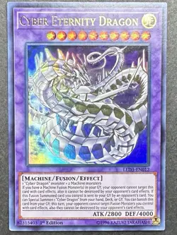 Yugioh Cyber Eternity Dragon LED3-EN012 1st ULTRA (NM) - Image 1