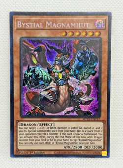 Bystial Magnamhut MP23-EN157 Prismatic Secret Rare 1st Edition Yu-Gi-Oh! - Image 1