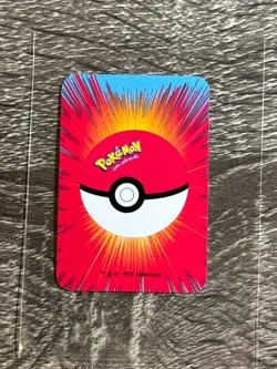 1999 Pokemon Flareon Playing Card Jack of Clubs Nintendo Rare VG Collectible - Image 2
