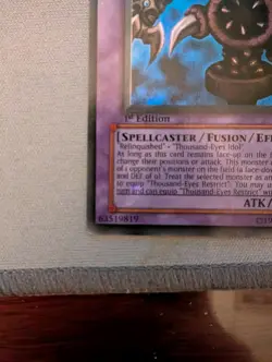 Yu-Gi-Oh Thousand-Eyes Restrict 1st Edition PSV-084 MP/LP (SG) - Image 2