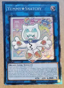 Yummy Snatchy JUSH-EN022 - Collector's Rare - Yu-Gi-Oh - Image 1