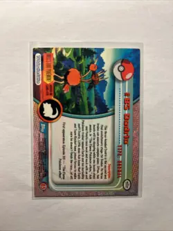 Dodrio #85 2000 Topps Pokemon Card TV Animation Edition Series 2 Blue Logo - Image 2