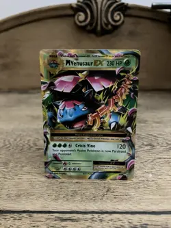 Mega Venusaur EX 2/146 XY Holo Rare Pokemon card - Image 1