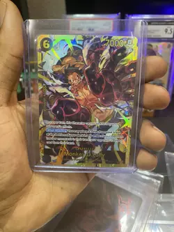 OP10-118 Monkey.D.Luffy SEC - One Piece TCG English Card Near-Mint Secret Rare - Image 1