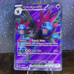 Hydreigon ex - Pokemon TCG White Flare Full Art Ultra Rare Pokemon Card 161/086 - Image 1
