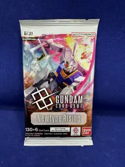Gundam Card Game - Newtype Rising - GD01 Booster Packs - English - Image 1