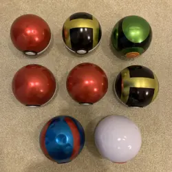 Pokemon Trading Card Game Empty Tin Pokeballs Lot of 8 Decorations Gift - Image 2