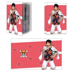 One Piece Scrapbook 240 Card Portfolio 4-Pocket Collectible Card Booklet Folder - Image 3